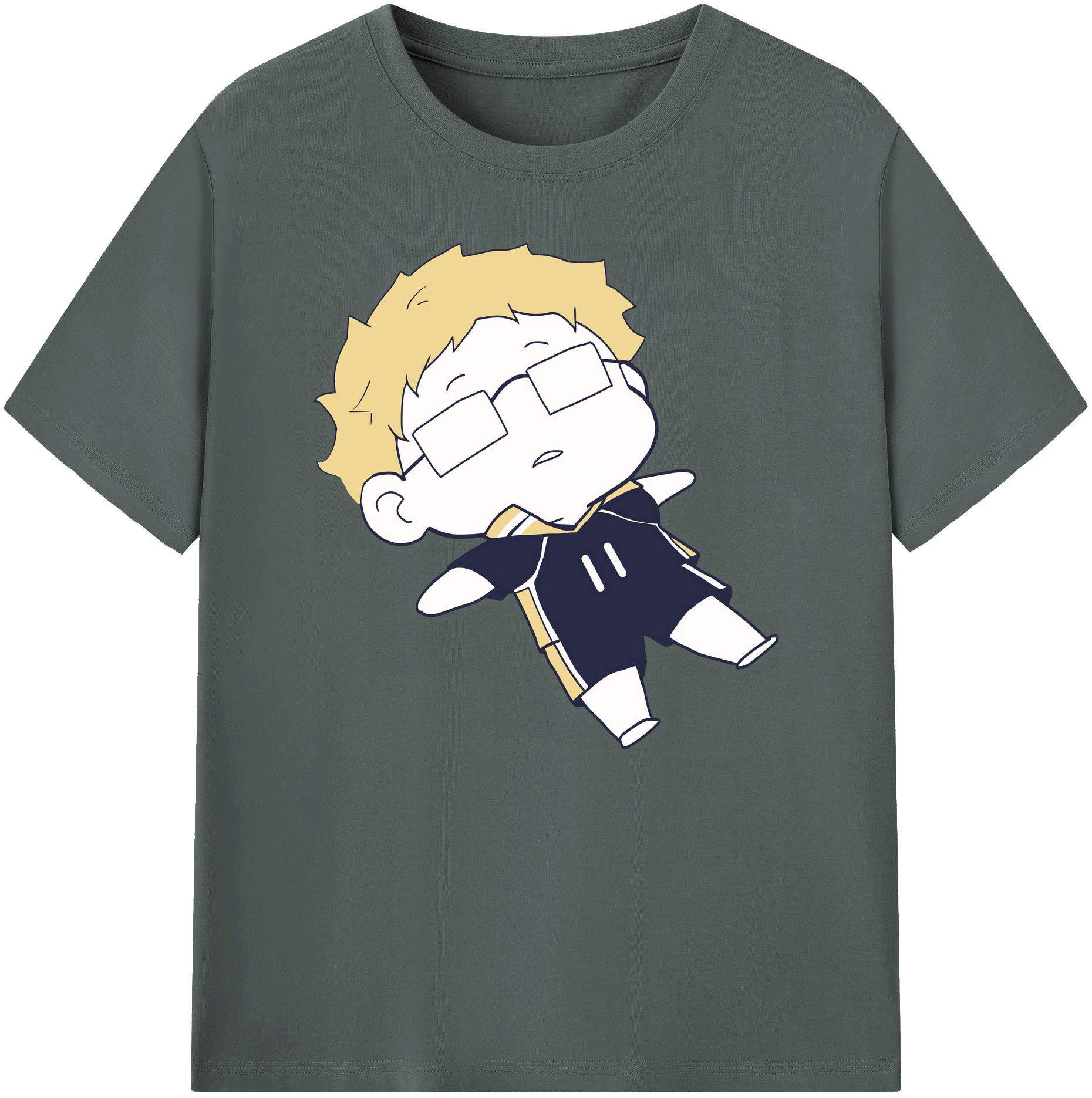 （画像用） ハイキュー!! Haikyu!! 綿100％ メンズ半袖Tシャツ｜肌触りやわらか＆通気性